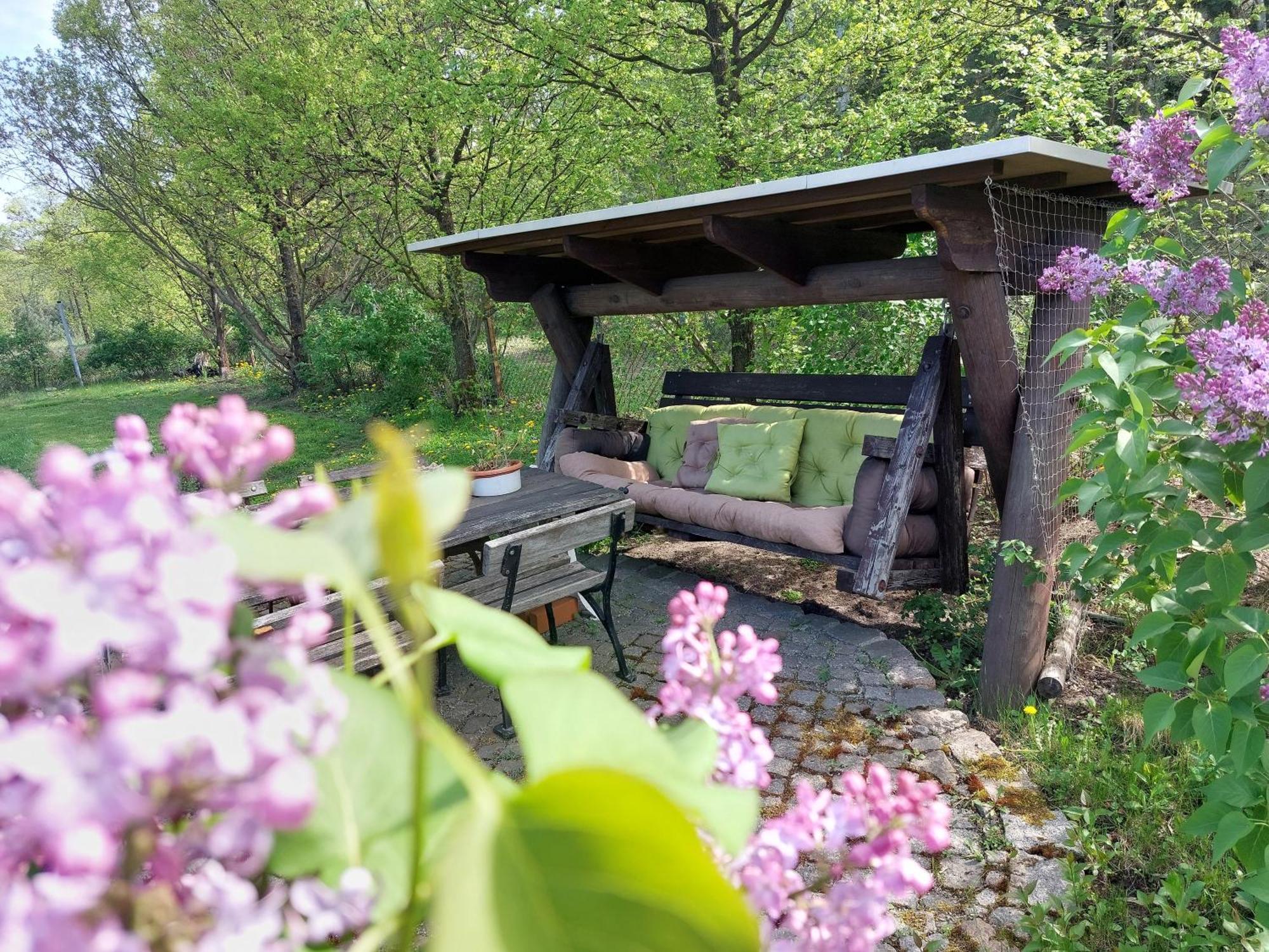 Ferienwohnung Gnubbel Am Wald Weißwasser/Oberlausitz Dış mekan fotoğraf